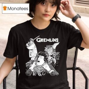 Gremlins Billy Peltzer Being Attacked By A Gremlin T Shirt