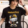 Hello Kitty X Washington Commanders Cat Nfl Fan T Shirt