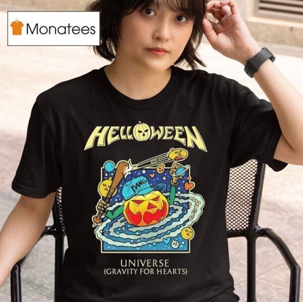 Helloween Giants And Monsters Universe Gravity For Hearts Halloween T Shirt