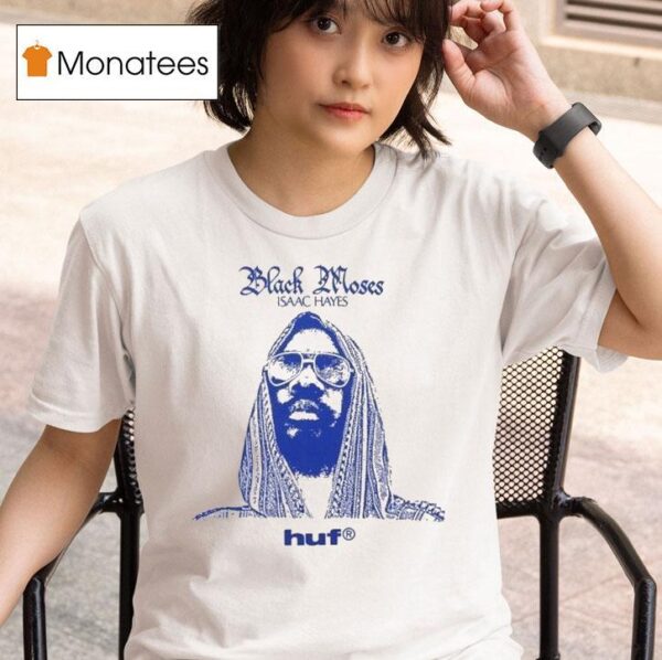 Huf X Isaac Hayes Black Moses T Shirt
