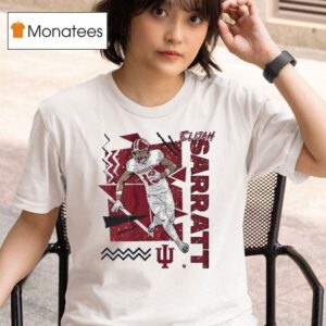 Indiana Hoosiers Football Elijah Sarrat T Shirt