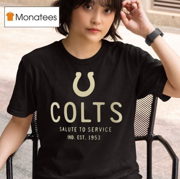 Indianapolis Colts Salute To Service Ind Est T Shirt