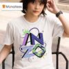 Inzo Cosmic Typography T Shirt