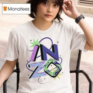 Inzo Cosmic Typography T Shirt