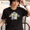 Jmu James Madison Dukes Purple Rain Splash Zone T Shirt