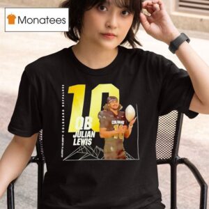 Julian Lewis Qb Colorado Buffaloes Football T Shirt