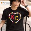 Kansas City Kc Love You Friendship Bracele T Shirt