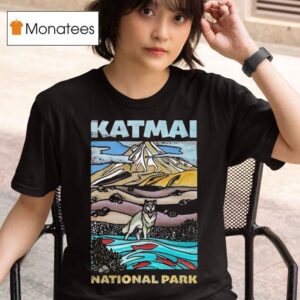 Katmai Valley Wolf Natinal Park T Shirt