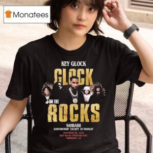 Key Glock On The Rock Show On November Th At Red Rocks Park And Amphitheatre In Morrison Co T Shirt