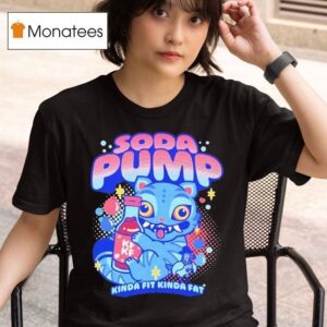 Kpop Demon Hunters Tiger Soda Pump Kinda Fit Kinda Fat Cartoon T Shirt