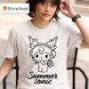Kuromi Summer Sonic T Shirt