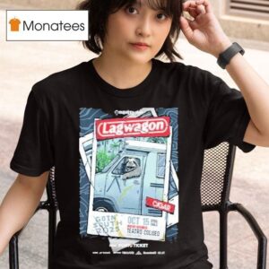 Lagwagon October Santiago De Chile Tour T Shirt