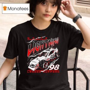 Landon Huffman White Lightning No For Shamrock Motorsports T Shirt