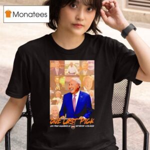 Lee Corso One Last Pick Live From Columbus Oh Ohio State Buckeyes T Shirt