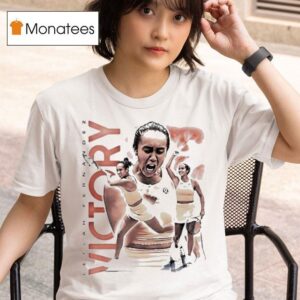 Leylah Fernandez Victory Tennis T Shirt