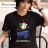Los Angeles Dodgers A Blue Christmas In La T Shirt