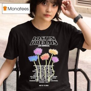 Lost In Dreams Los Angeles Blooming T Shirt