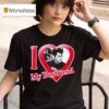 Louise Verneuil Wearing Alex Turner I Love My Boyfriend T Shirt