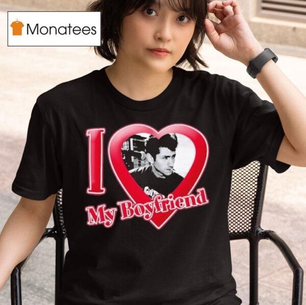 Louise Verneuil Wearing Alex Turner I Love My Boyfriend T Shirt