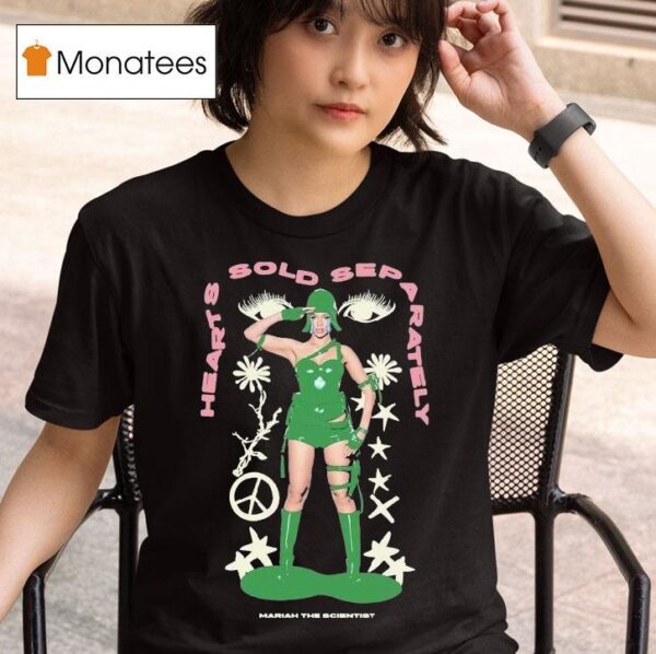 Mariah The Scientist Hearts Sold Separately Peace T Shirt