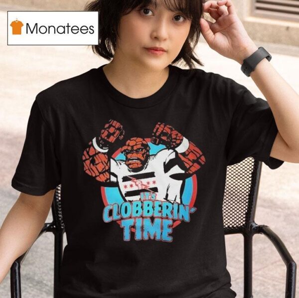 Marvel The Fantastic It S Clobberin Time T Shirt