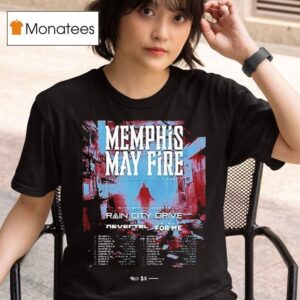 Memphis May Fire The Shapeshifter Tour Dates Part Ii T Shirt
