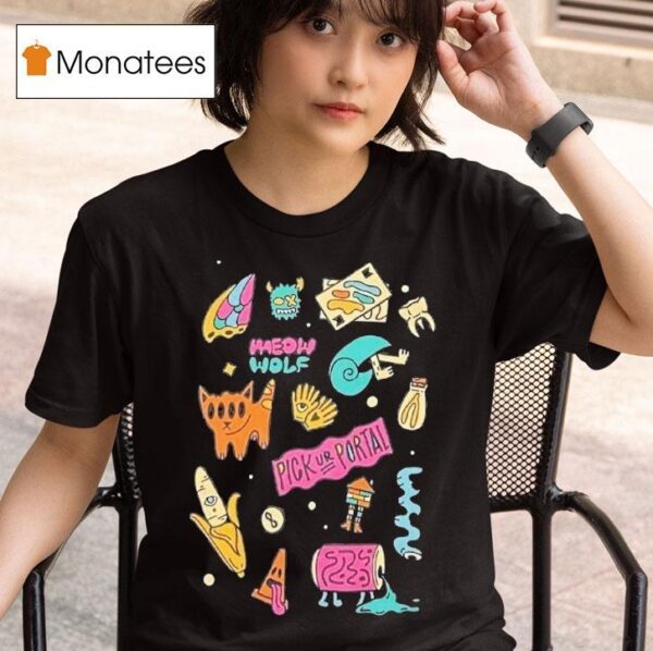 Meow Wolf Pick Ur Portal T Shirt