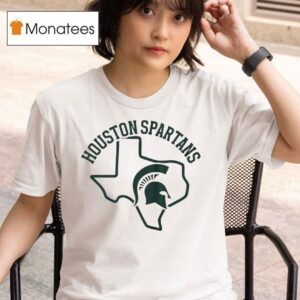 Michigan State Houston Spartans T Shirt