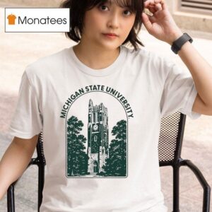 Michigan State University Beaumont Tower T Shirt