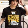 Milwaukee Brewers Straight Burger Time T Shirt