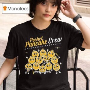Milwaukee Brewers Pocket Pancake Crew T Shirt