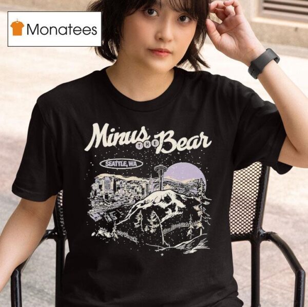 Minus The Bear Hooray Seattle Wa T Shirt