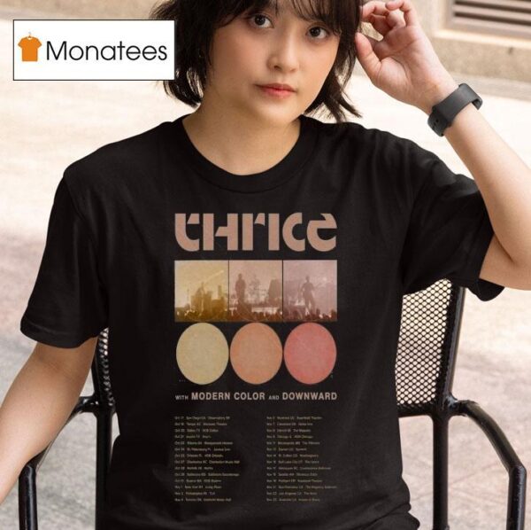 Modern Color Downward October November T Shirt