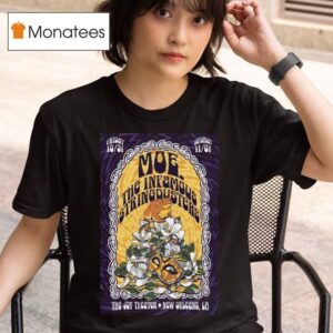 Moe The Joy Theater New Orleans La Live Oct Nov T Shirt