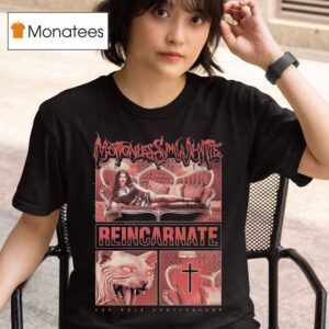 Motionless In White Evil Eyes Reincarnate Year Anniversary T Shirt