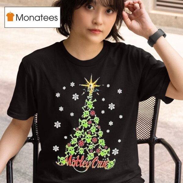 Motley Crue All I Want For Christmas Is Crue Xmas Holiday T Shirt