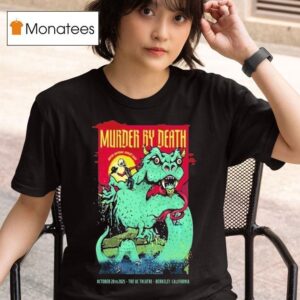 Murder By Death Oct The Uc Theatre Berkeley Ca Tour T Shirt