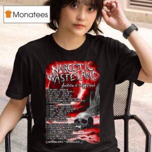 Narcotic Wasteland Annihilation Of The Wicked Fall Tour T Shirt