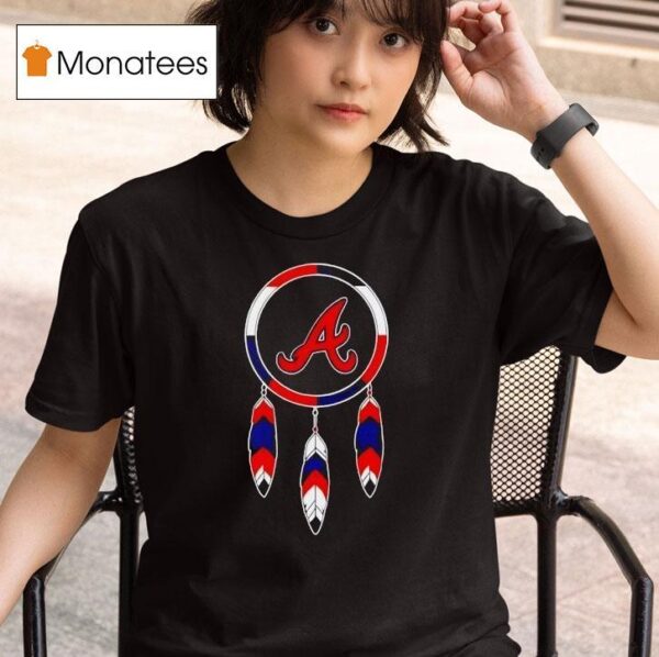 Native American Indians X Atlanta Braves Baseball T Shirt