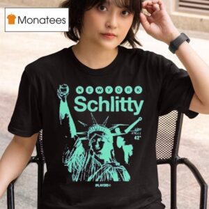 New York Yankees Schlitty Arm Angle Statue T Shirt