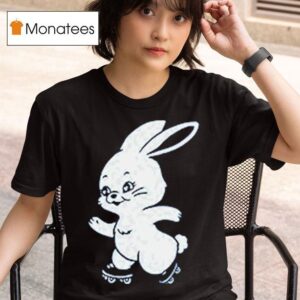 Newjeans Bunny Logo T Shirt