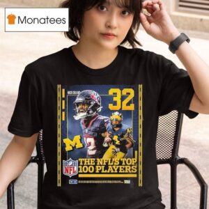 Nico Collins Sports At In On Nfl Top Highlight Nfl American Football Michigan Wolverines T Shirt