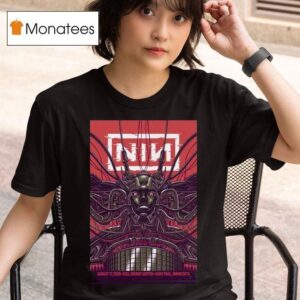 Nine Inch Nails Tour Saint Paul Minnesota T Shirt