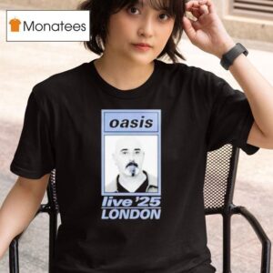 Oasis Live Bonehead London T Shirt