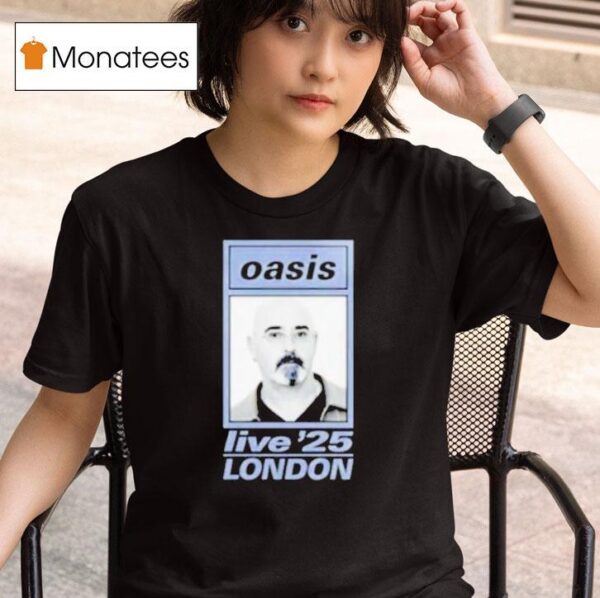 Oasis Live Bonehead London T Shirt