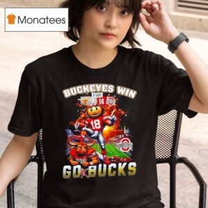 Ohio State Buckeyes Beat Texas Longhorns Agains The World T Shirt