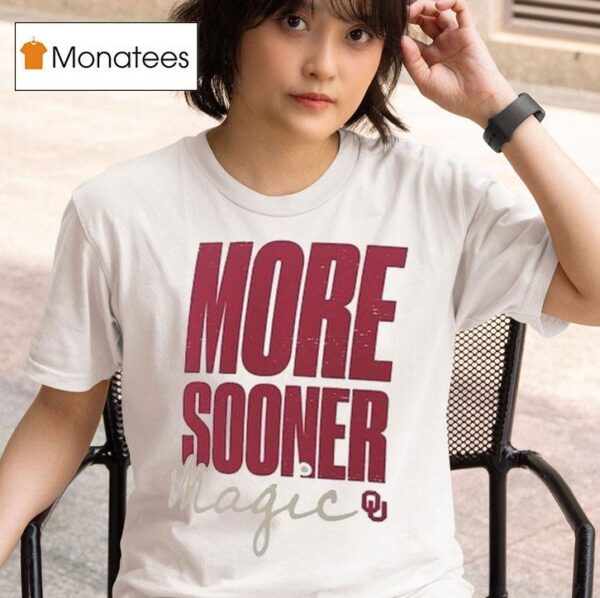 Oklahoma Sooners More Sooner Magic Logo T Shirt
