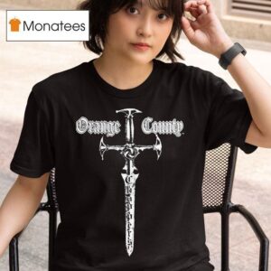 Orange County Choppers Sword And Razor T Shirt