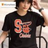 Orange Syracuse Basketball Masco T Shirt