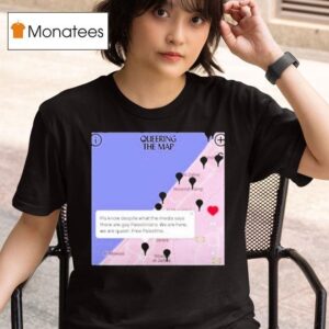 Ottawa Gay Queering The Map Palestine T Shirt
